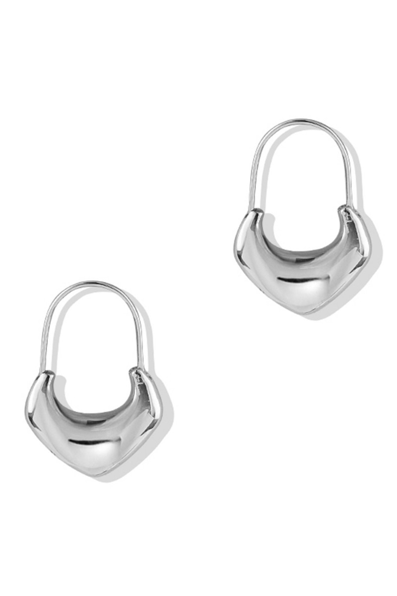 серьги из серебра